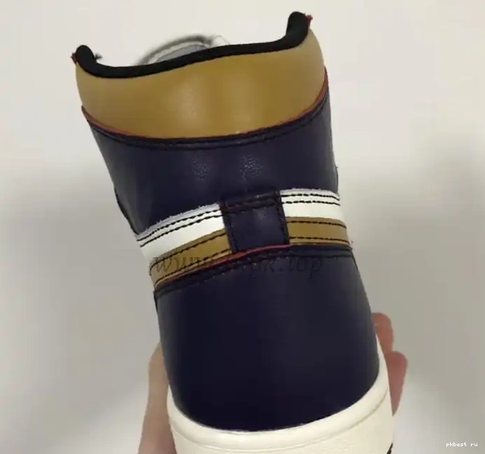 PK Lakers Air Purple-Gold Ready 1 Retro SB God Jordan Nike ship High Chicago CD6578 2019 OG to 0515